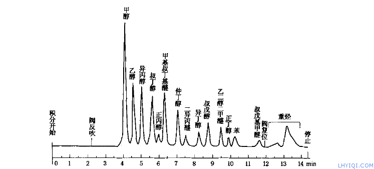 汽油中某些醇类和醚类的气相色谱测定仪